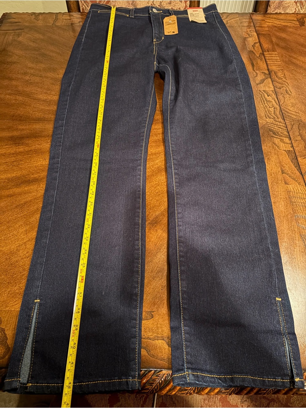 Levi’s 724 High Rise Slim Straight Jeans Women’s 31 Dark Wash NWT